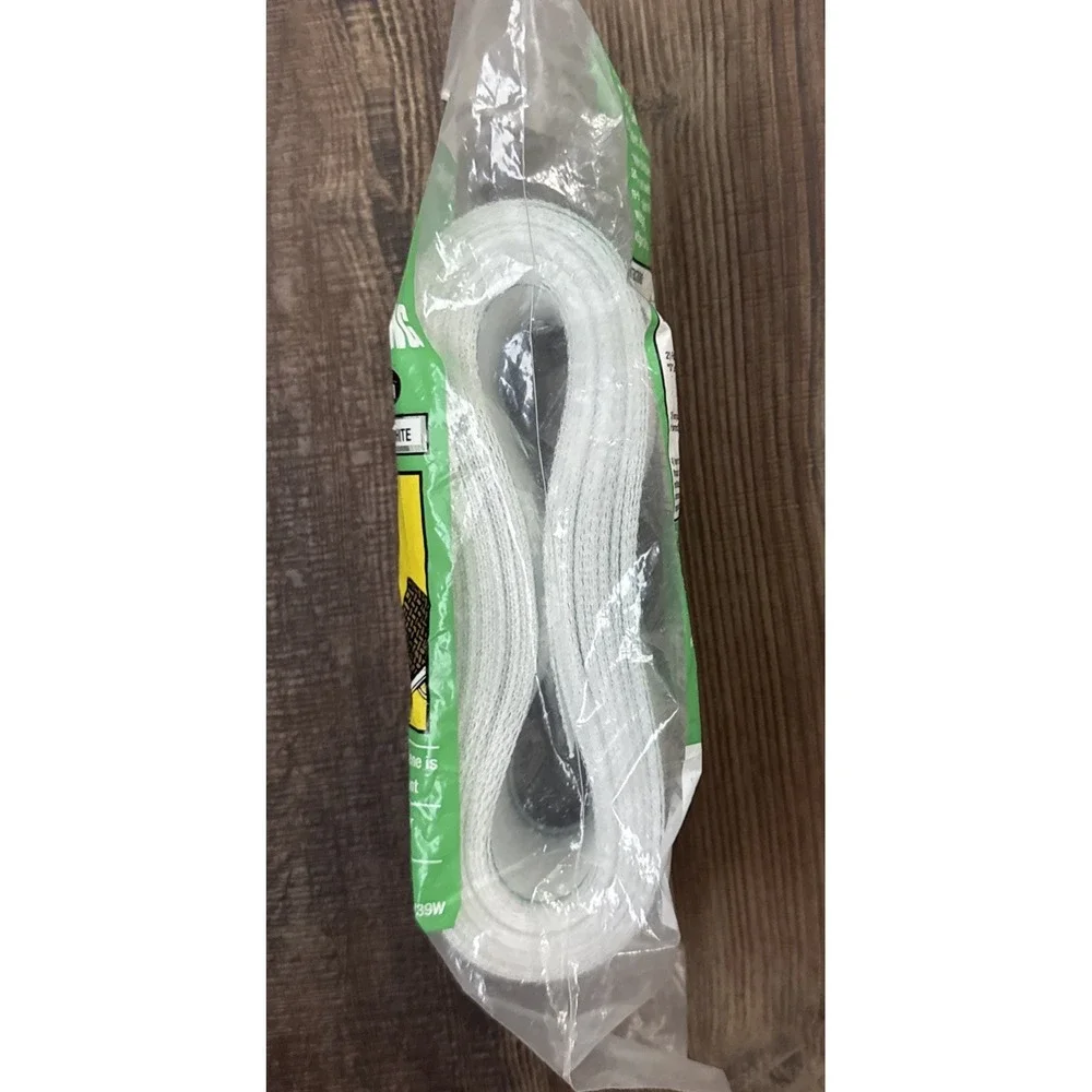 Frost King Lawn Furniture Re-Webbing PW39W White‎ Green Stripe 2.25